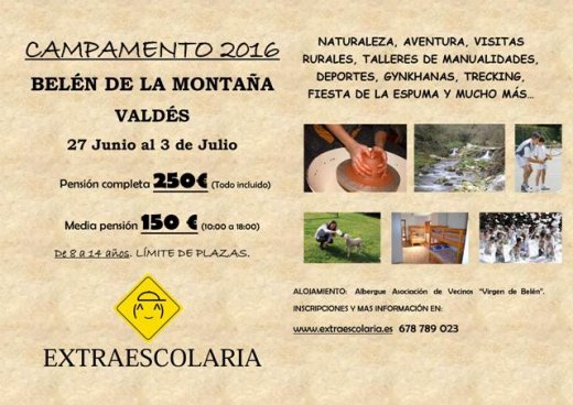 Campamento de Verano en Belén de la Montaña