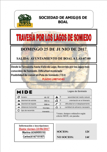 Salida Grupo Montaña Sociedad de Amigos de Boal