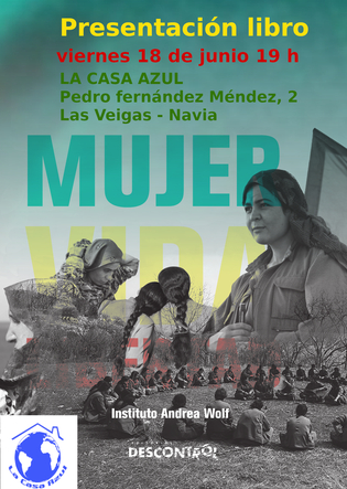 presentación del libro “Mujer, Vida, Libertad. Desde el corazón del Movimiento de las Mujeres Libres de Kurdistán”