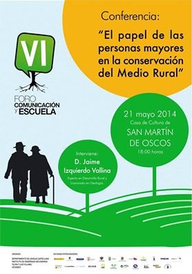 Conferencia en San Martin de Oscos en el VI Foro Comunicación y Escuela