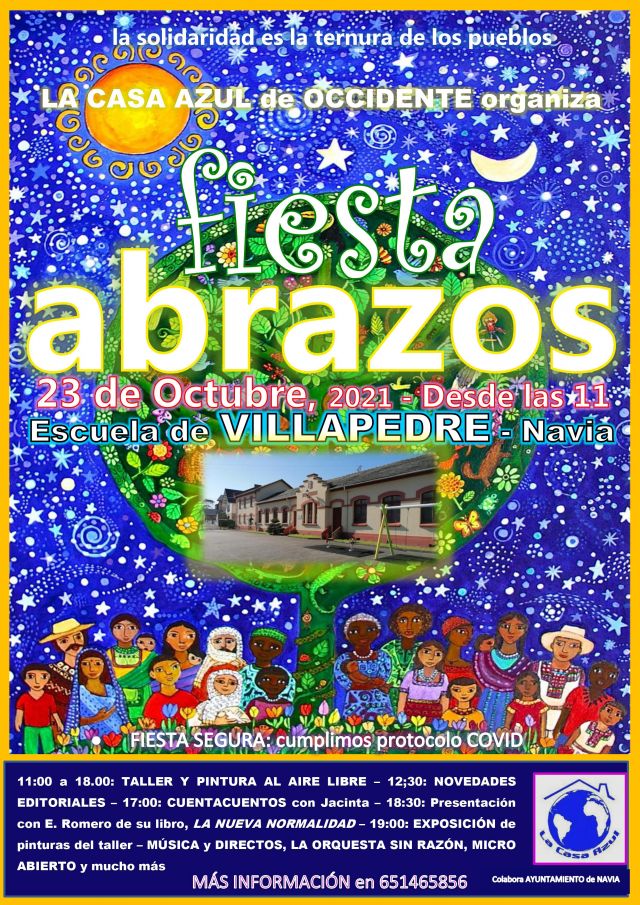 Fiesta de Abrazos en La Casa Azul