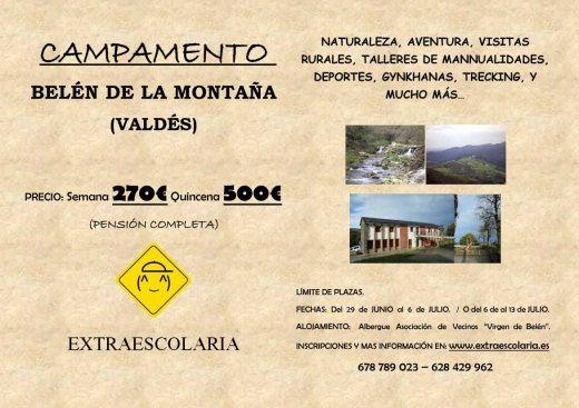Campamento en Belén