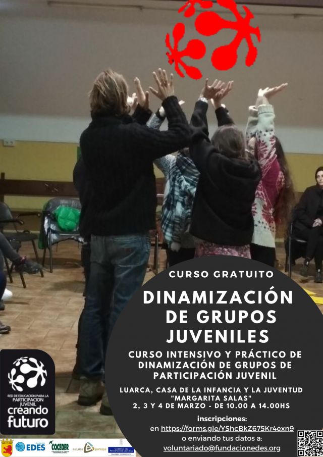 Curso intensivo de Dinamización de grupos juveniles. Educación para la participación