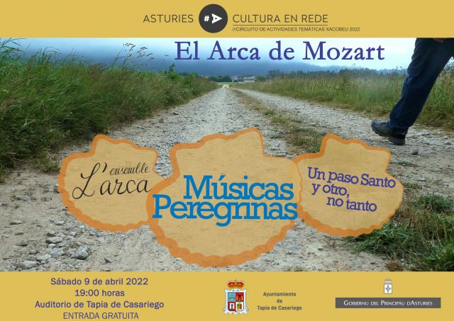  Concierto Musical.  El Arca de Mozart. Músicas peregrinas un paso Santo y otro no tanto 