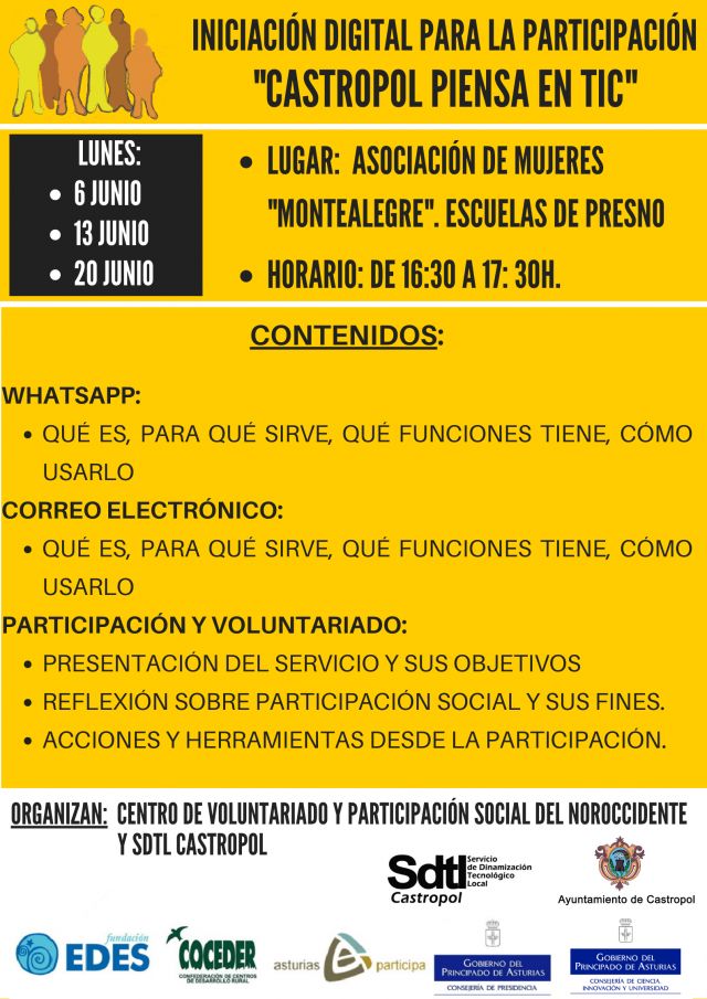 Iniciación a la participación, Castropol piensa en TIC.