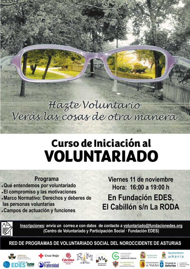 Curso de Iniciación al Voluntariado en el Noroccidente