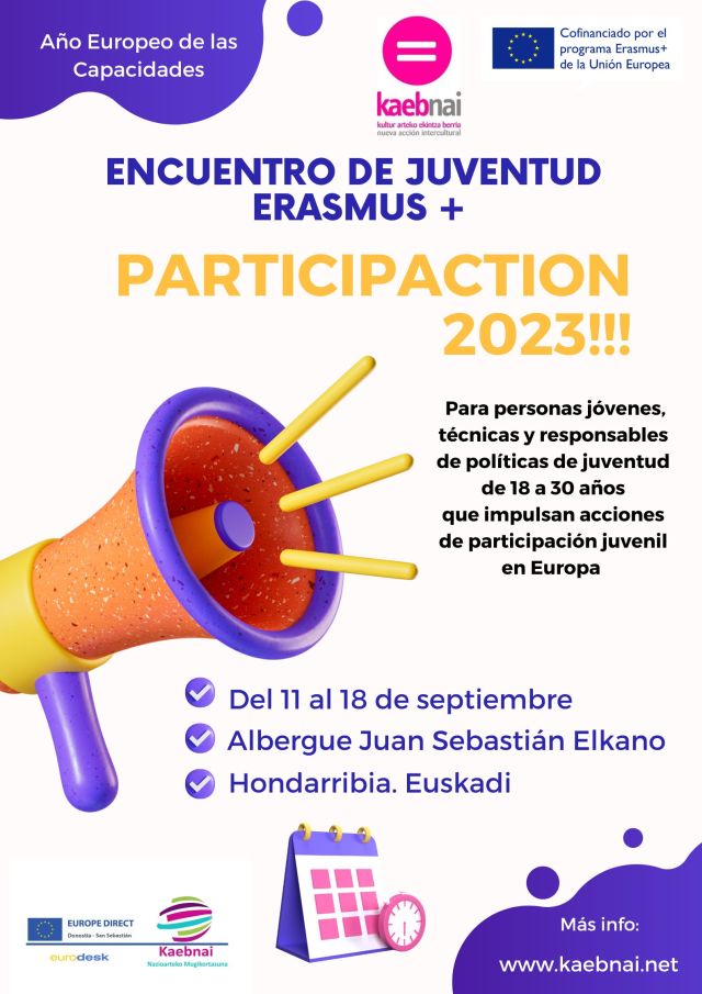 K1 ENCUENTRO NACIONAL JUVENIL ERASMUS+