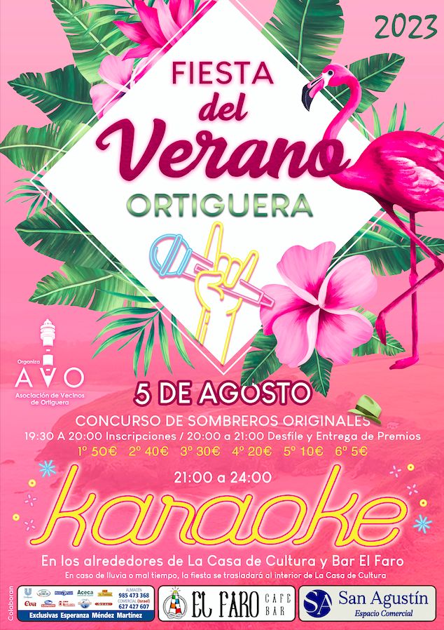 Fiesta de verano en Ortiguera