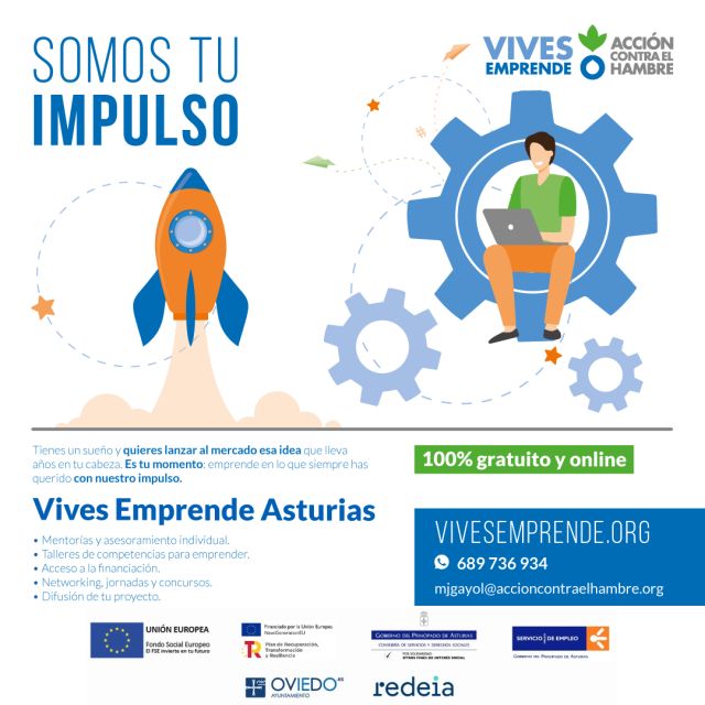 VIVES EMPRENDE, Tu impulso para emprender. Itinerario 2ª edición 2023