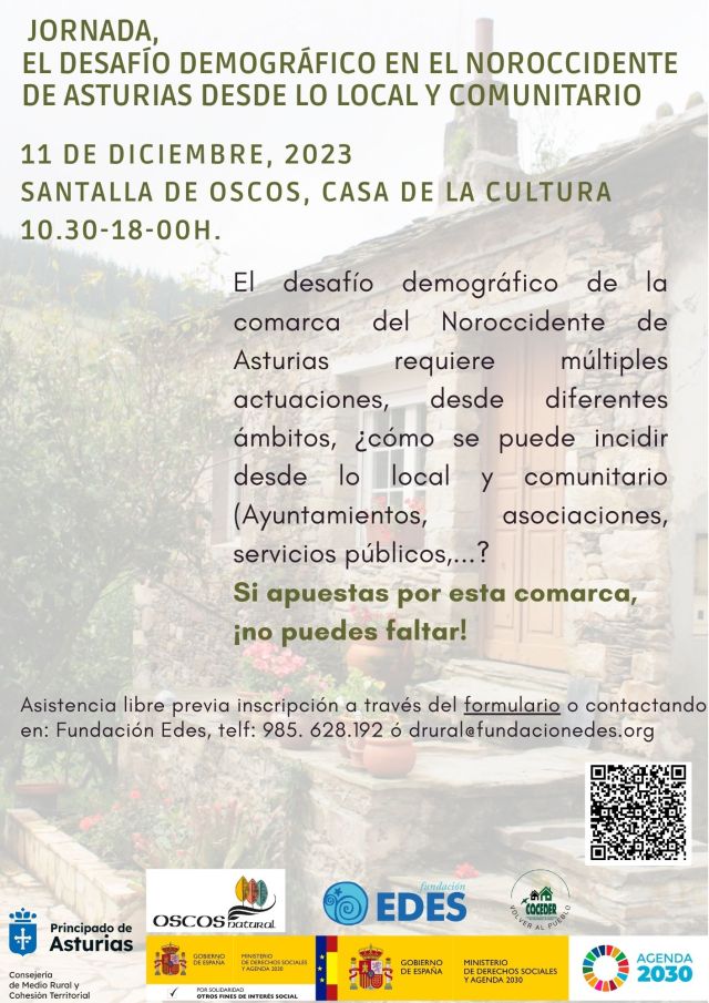 JORNADA SOBRE DESPOBLAMIENTO en SANTALLA DE OSCOS