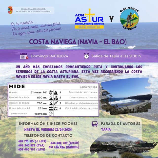 COSTA NAVIEGA (NAVIA - EL BAO) por GM Tapia y ADN Astur