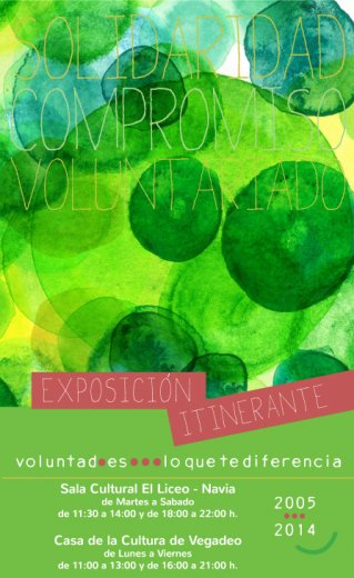 Voluntad.es...lo que te diferencia. Exposición Itinerante