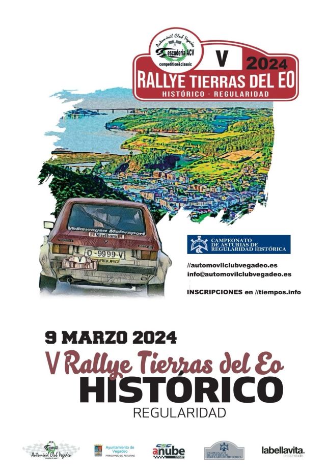 V RALLYE TIERRAS DEL EO, HISTÓRICO - REGULARIDAD