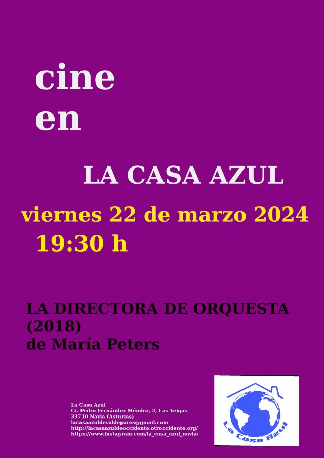 Cine de entrada libre: LA DIRECTORA DE ORQUESTA, de María Peters