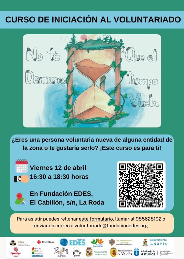 Curso gratuito de Iniciación al Voluntariado