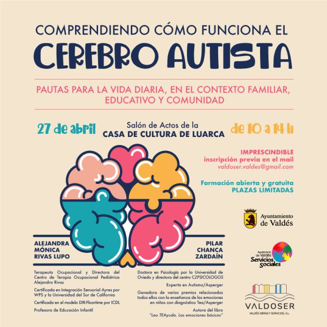 Jornada de formación: Comprendiendo cómo funciona el cerebro Autista