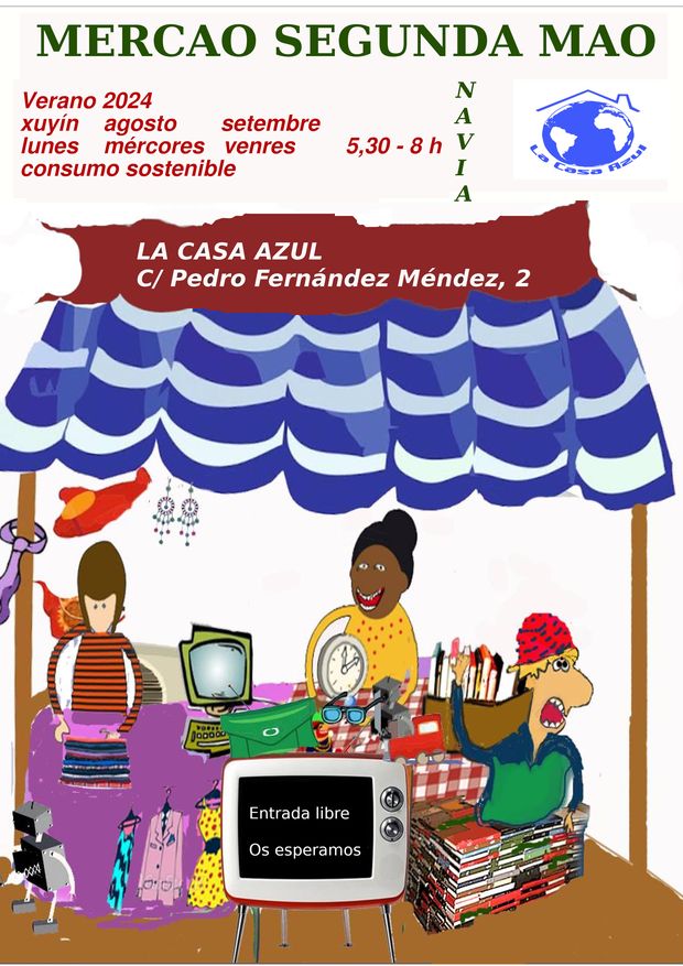 ¡Mercadillo de segunda mano!