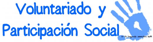 Voluntariado y Participación Social. Boletín nº 13. Diciembre de 2014