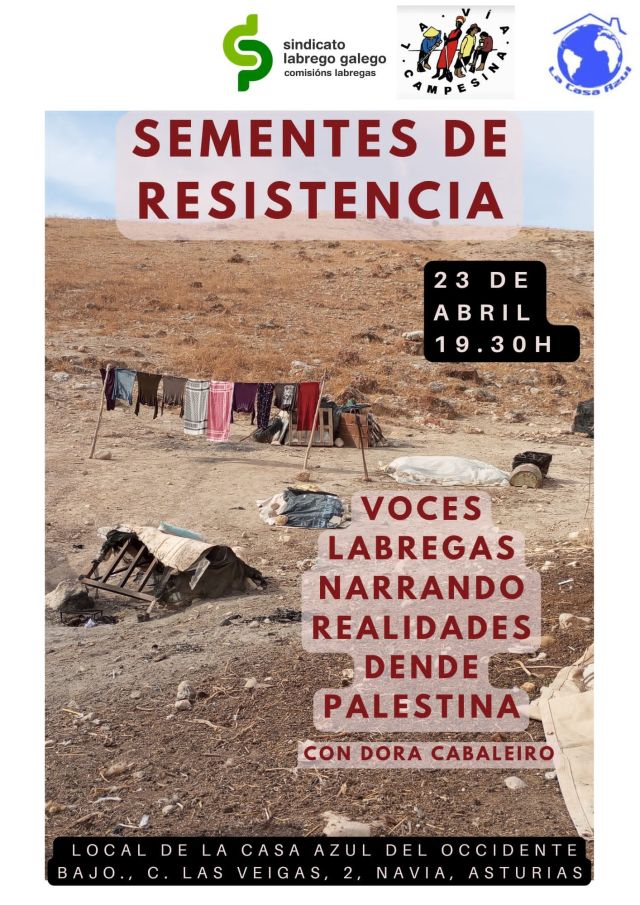 Sementes de Resistencia; Narrando realidades dende Palestina.