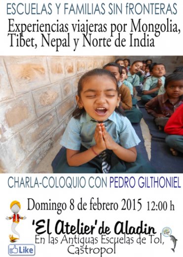 Escuelas y Familias sin Fronteras, experiencias viajeras de Pedro Gilthoniel