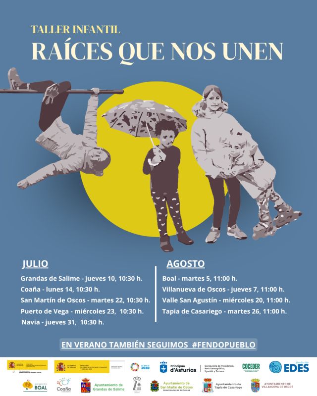 Taller infantil RAÍCES QUE NOS UNEN