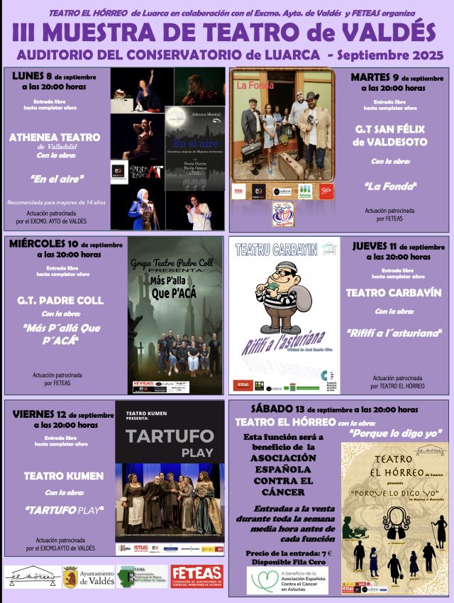 III Muestra de Teatro de Valdés