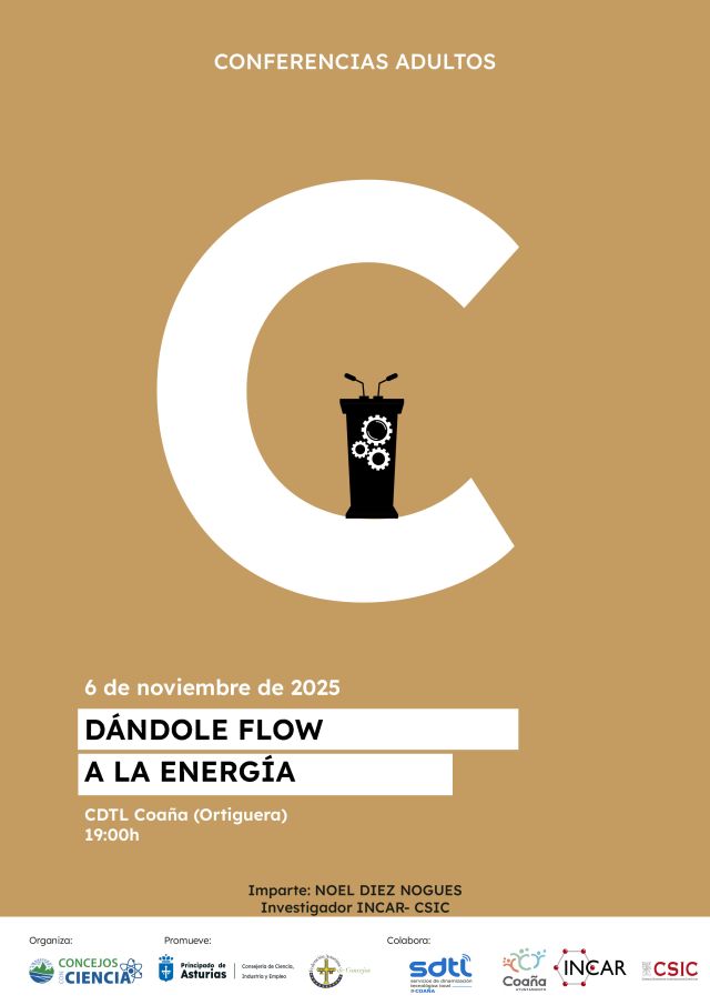 Conferencias para adultos: “Dándole flow a la energía”