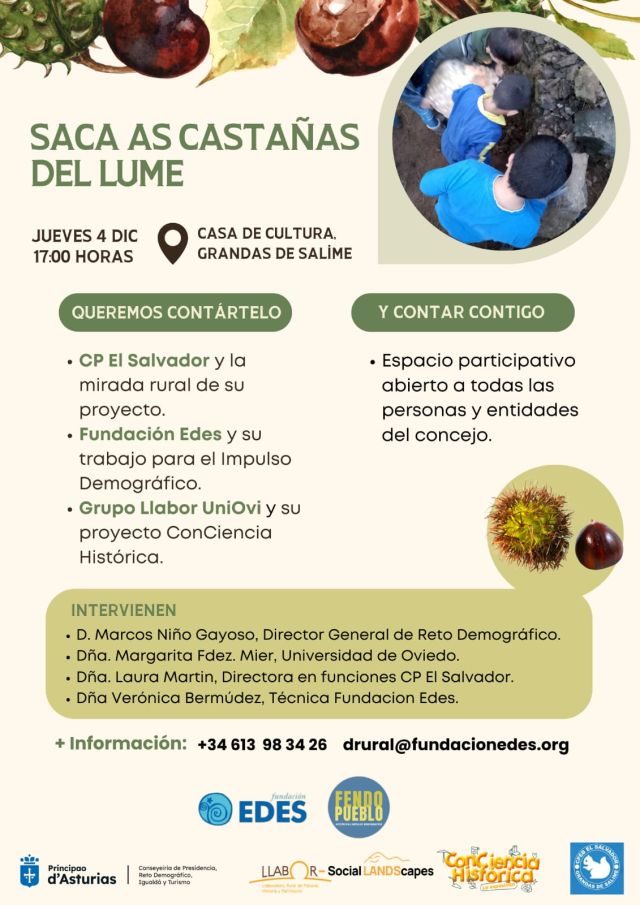 Presentación: Saca as Castañas del Lume