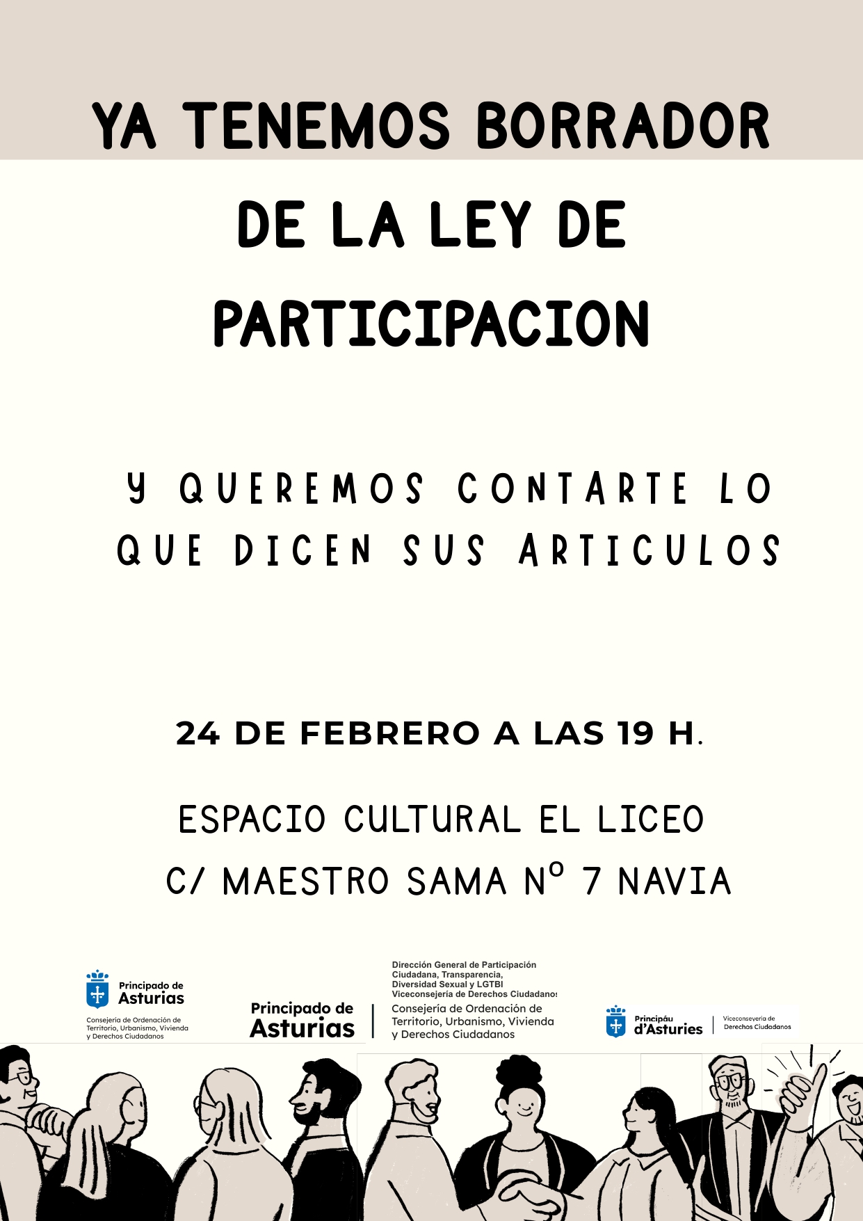 Navia acoge la sesión informativa sobre la futura Ley de Participación de Asturias