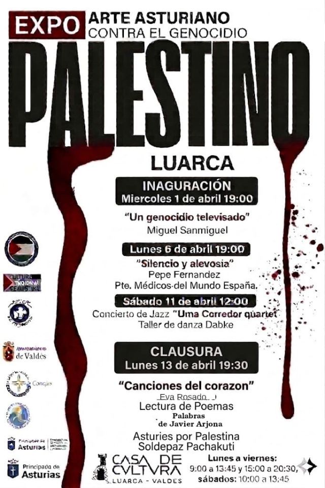 Exposición Arte contra el Genocidio Palestino