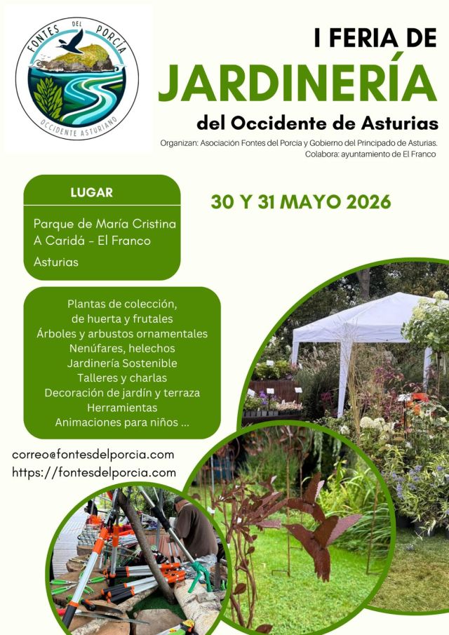 I Feria de Jardinería Occidente de Asturias